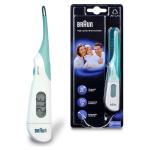 Braun PRT1000 Dijital Ateş Ölçer Çocuklar için Güvenli BPA İçermeyen 10 Saniyede Hızlı Ölçüm