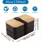 2 Katlı Bento Öğleç Seti Çantalı