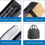 2 Katlı Bento Öğleç Seti Çantalı
